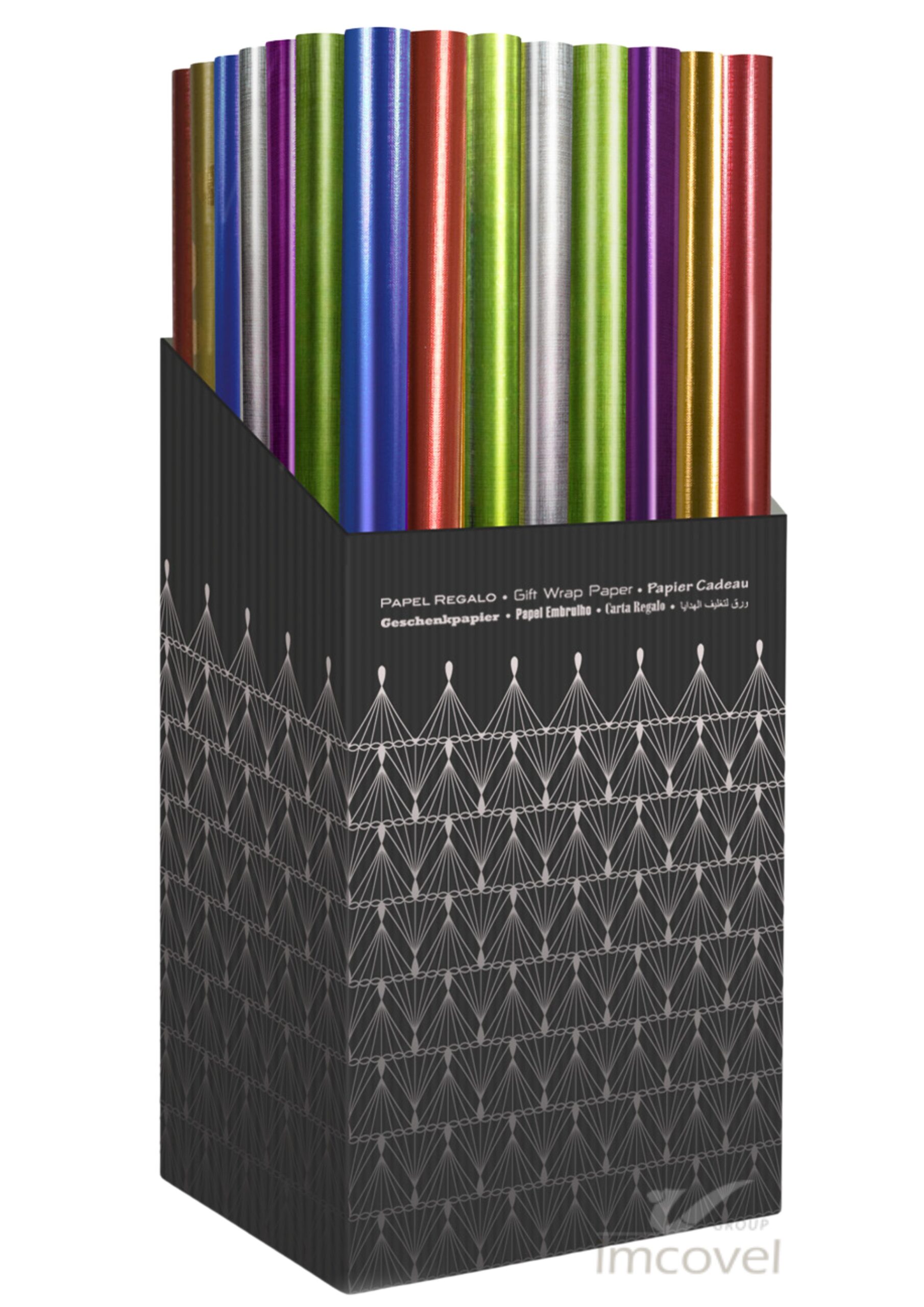 Embossed Metallized Flood Colours