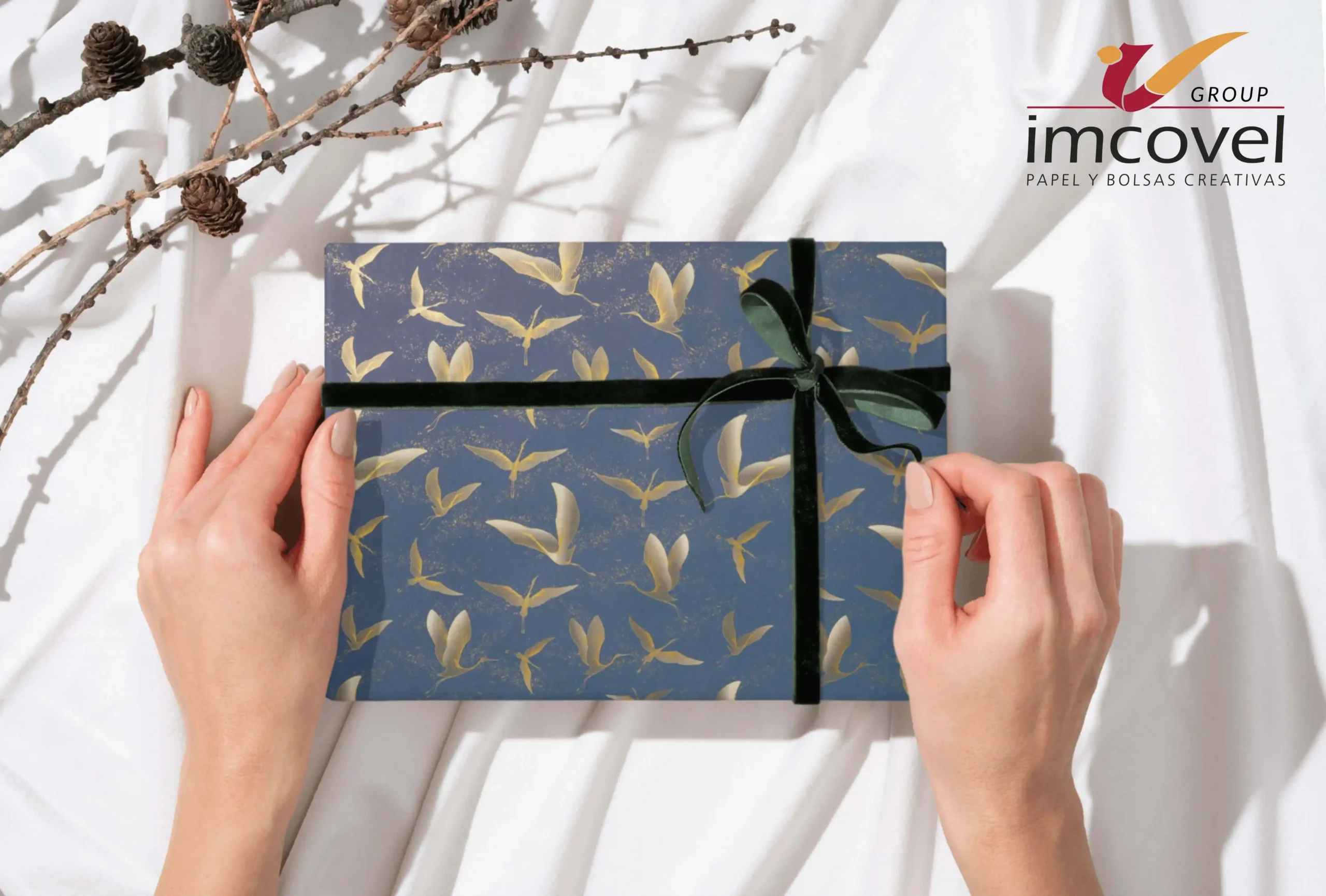Papel de regalo para tiendas