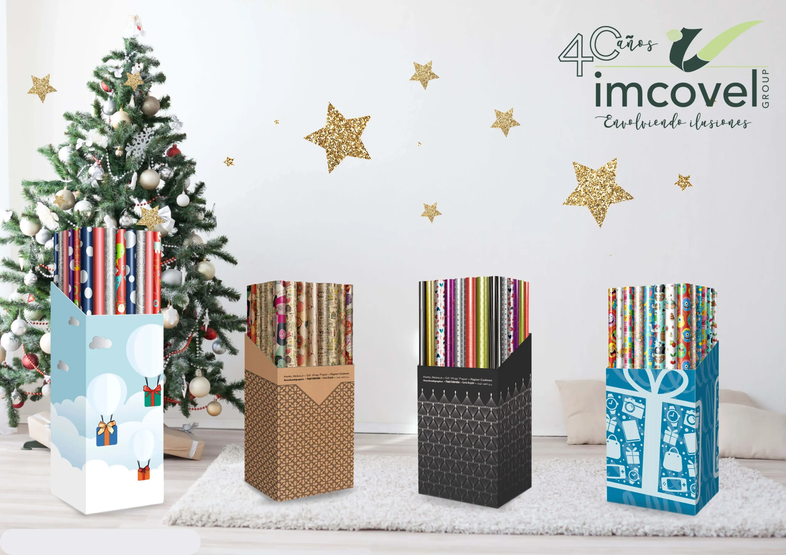 Rollitos para hacer regalos