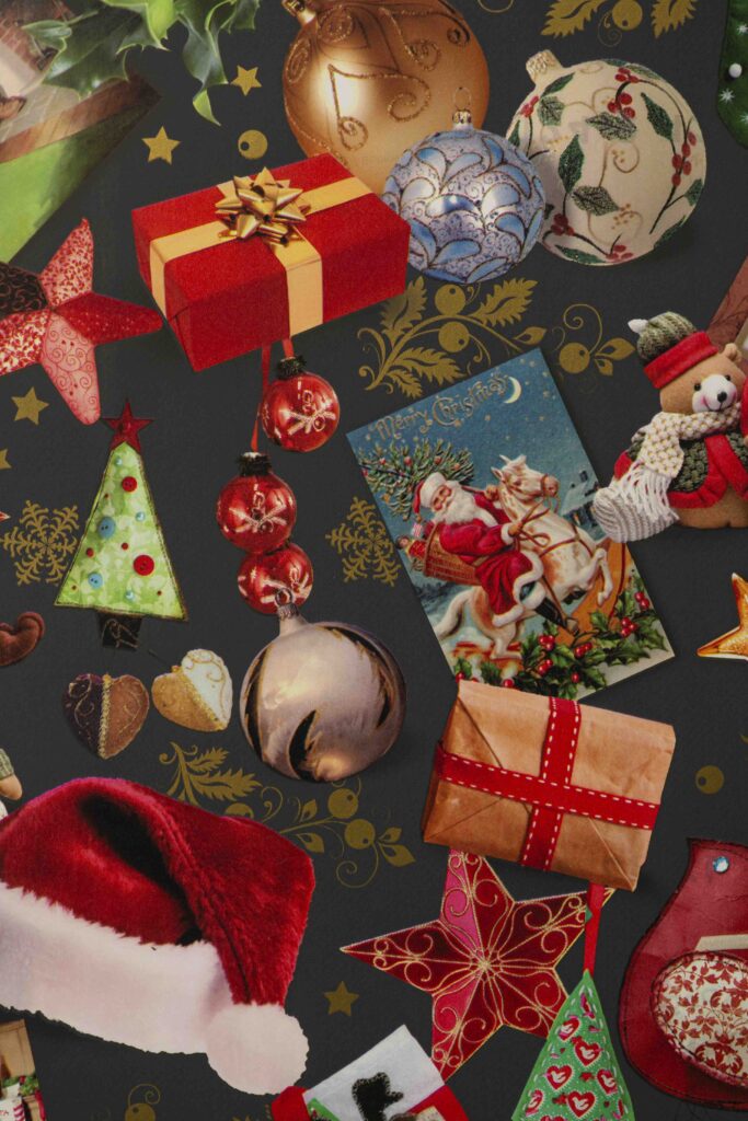 Papel fantasía Bobinas Navidad