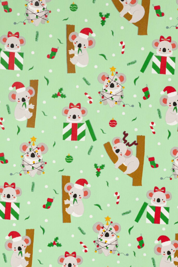 Papel fantasía Bobinas Navidad
