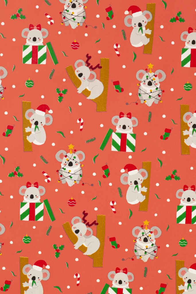 Papel fantasía Bobinas Navidad