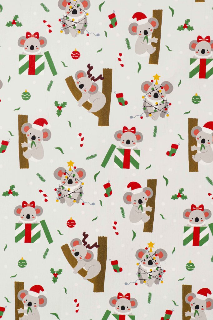 Papel fantasía Bobinas Navidad