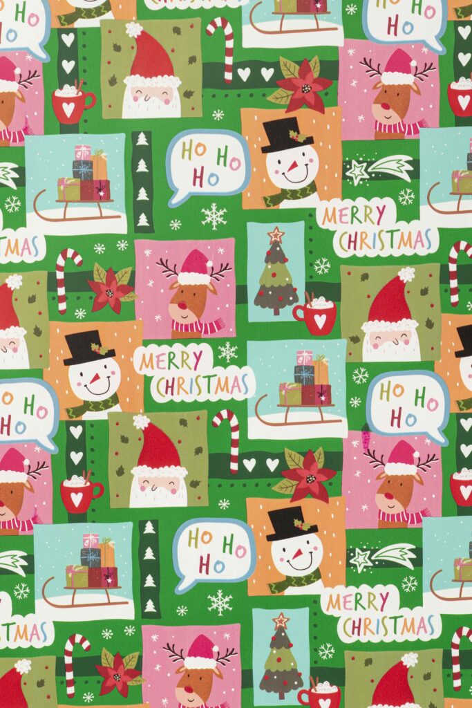 Papel fantasía Bobinas Navidad