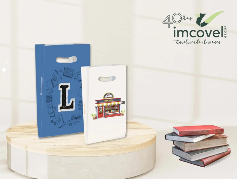Bolsas de papel para librerias