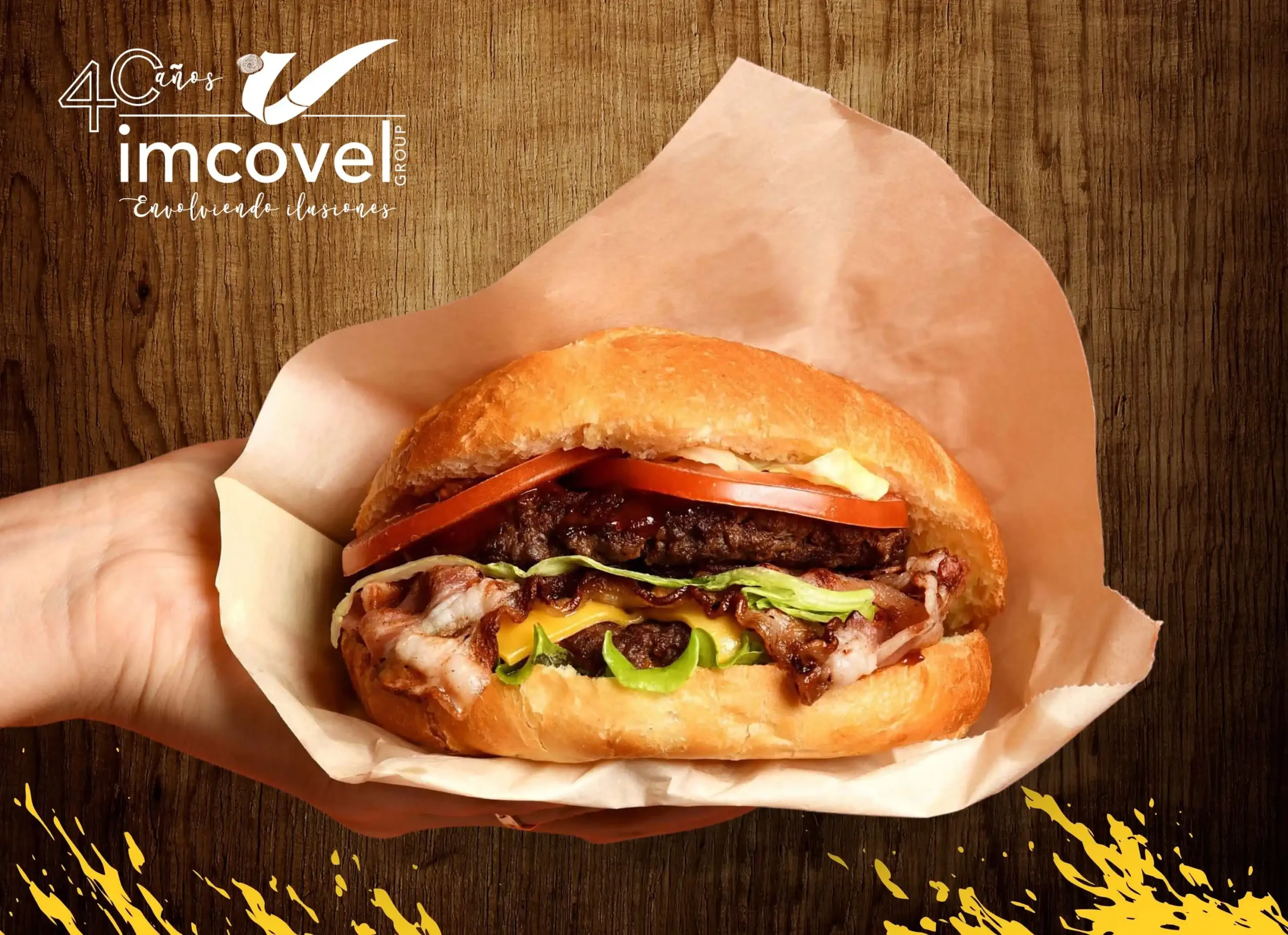 Sobres para hamburguesas
