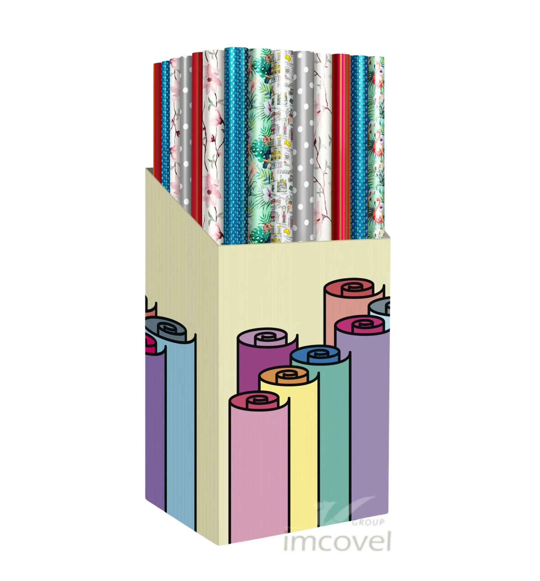 Gift rolls paper